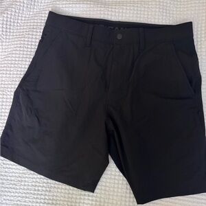 American Eagle Outfitters Black Flat Front Shorts
